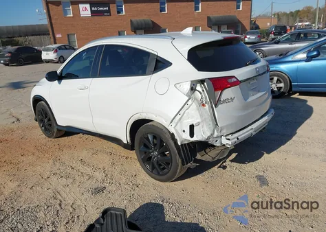 2022 Honda Hr-V 2Wd Sport z USA, uszkodzony, nr VIN 3CZRU5H12NM736877